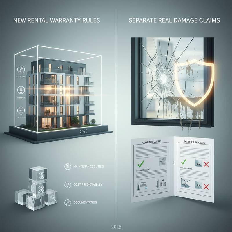 Featured image for New Rental Warranty Rules Separate Real Damage Claims