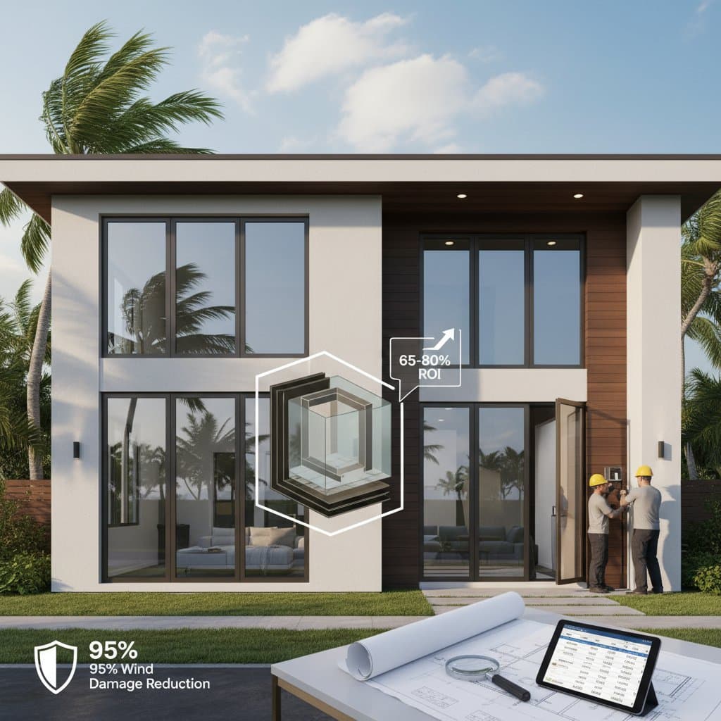 Featured image for Hurricane Windows Cost $600-$1,500 Per Window Installed