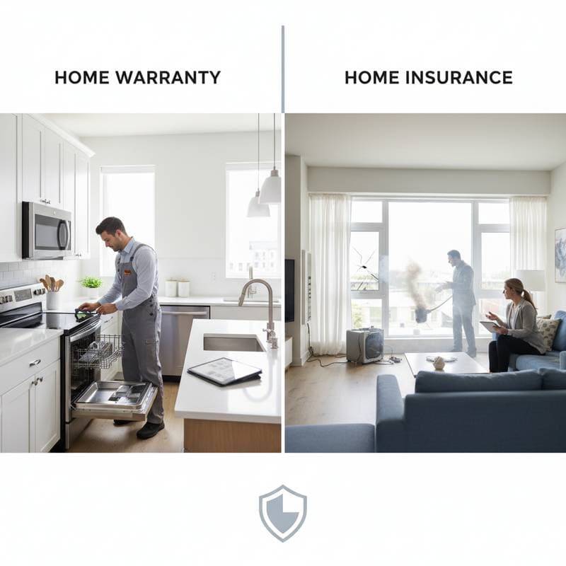 Featured image for Home Warranty Covers Wear, Insurance Covers Disasters
