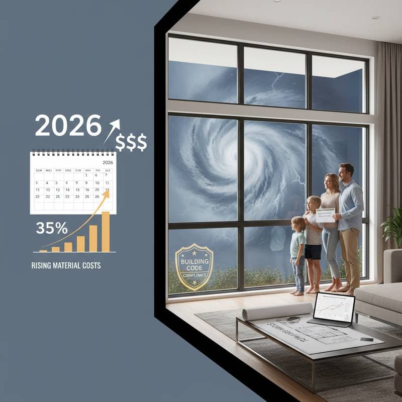Featured image for Hurricane Window Costs Jump 35% for 2026 Season