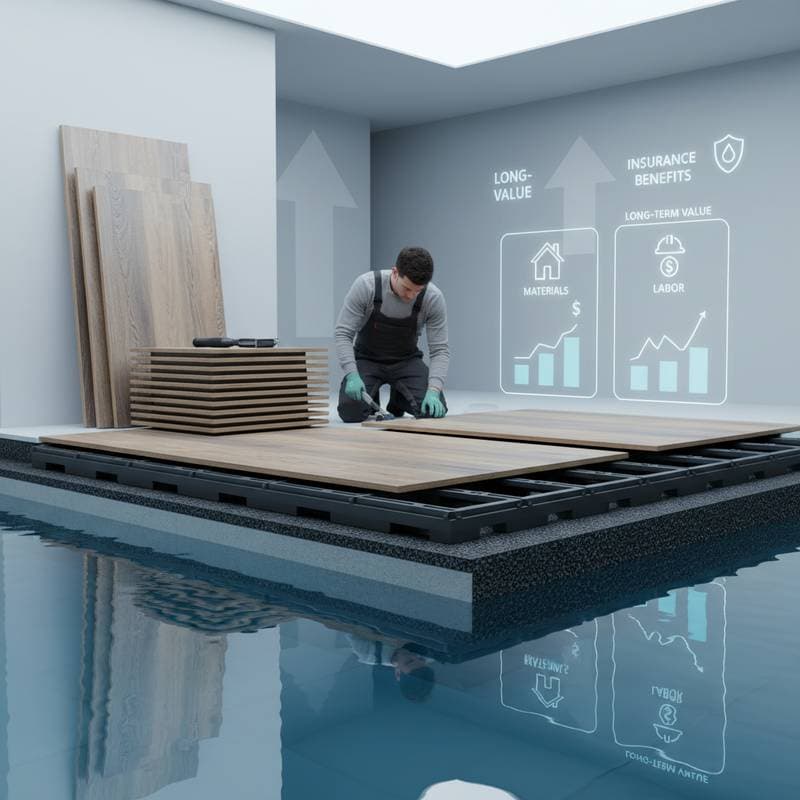 Featured image for Flood-Proof Flooring: Material vs Labor Cost Breakdown