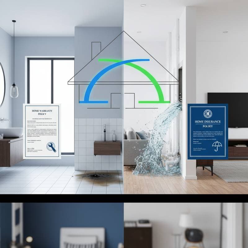 Featured image for Water Damage: When Warranty and Insurance Each Pay