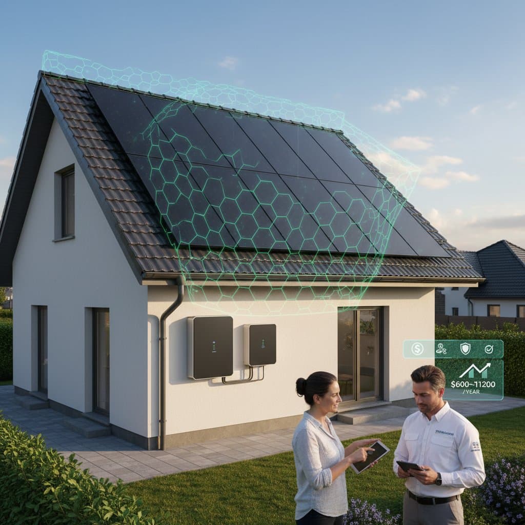 Image for Solar Warranty Coverage Ranges $600 to $1,200 Yearly