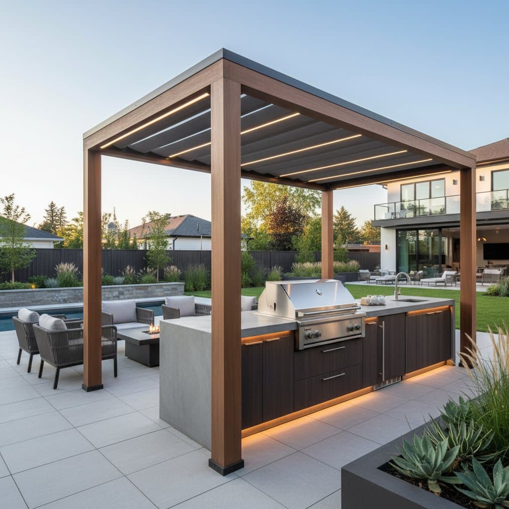 Featured image for Outdoor Kitchen Costs: $15,500 Average in 2025