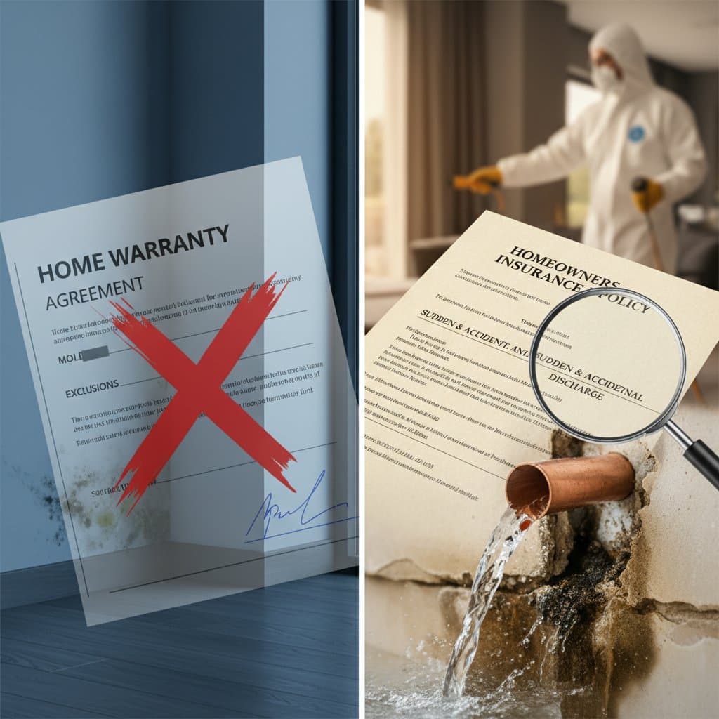 Featured image for Mold Claims: Why Warranties Fail but Insurance Might Cover