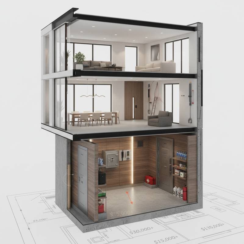 Featured image for What Panic Rooms Actually Cost in 2025