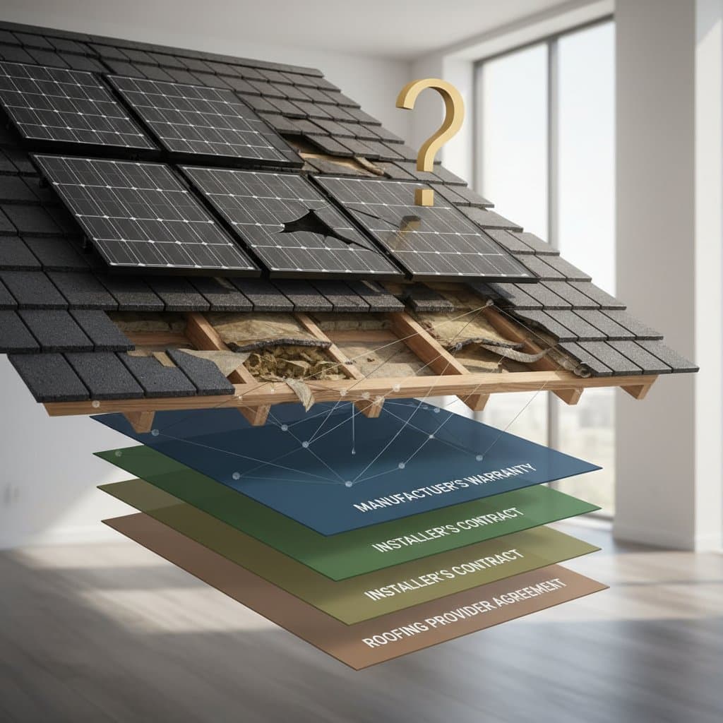 Image for Who Pays When Solar Panels Damage Your Roof?