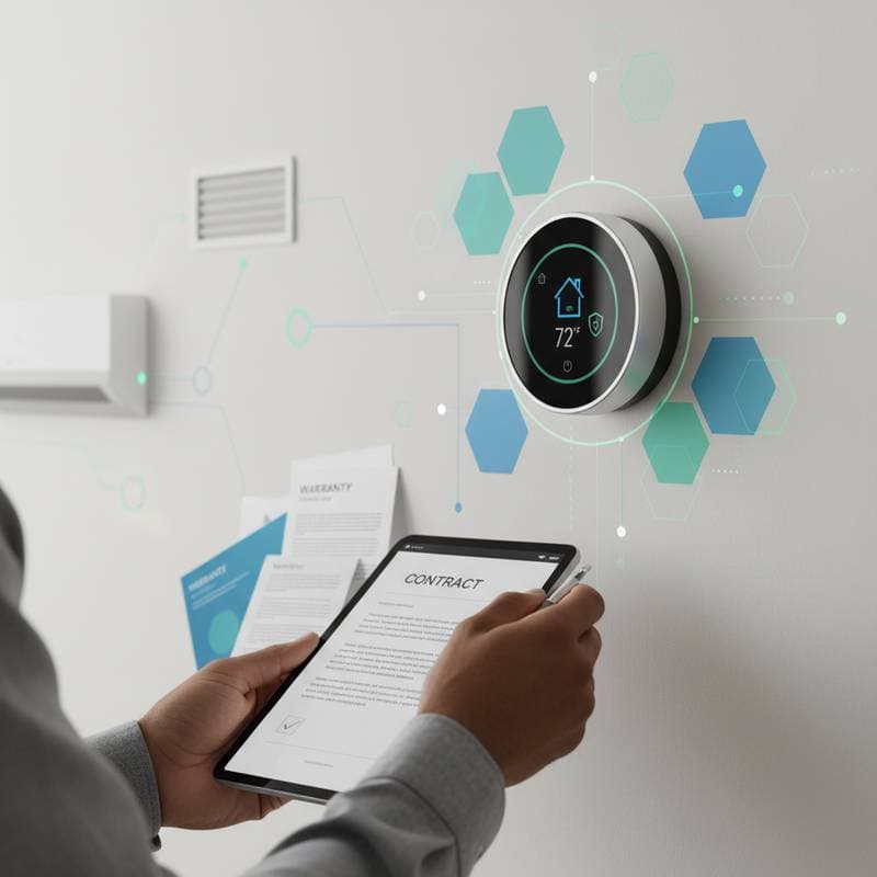 Image for Understanding AI Thermostat Warranty Coverage Terms