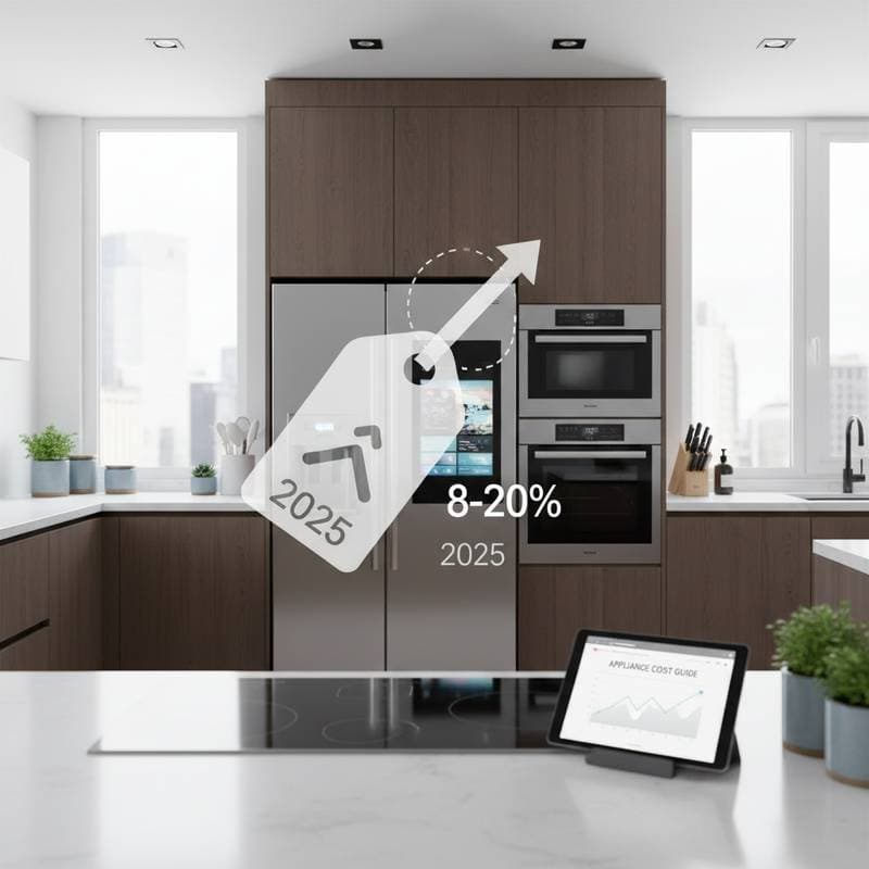 Image for Kitchen Appliances Cost 8-20% More in 2025