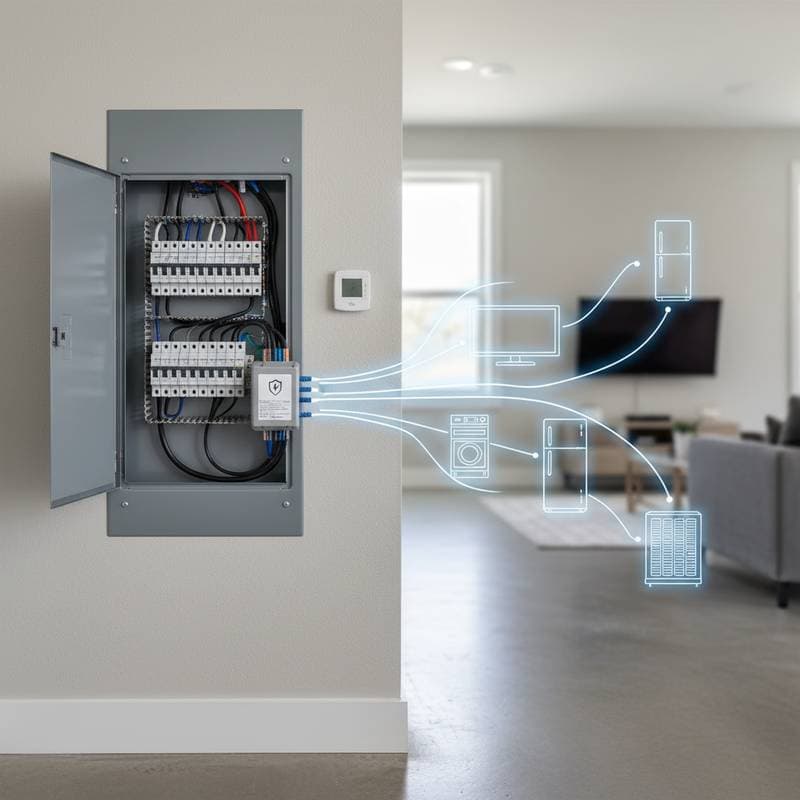 Image for Whole-Home Surge Protection Blocks Voltage Spikes