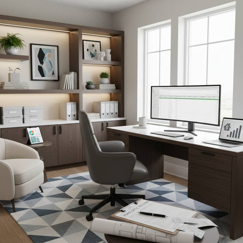 Featured image for Deduct Your Home Office Remodel Without an IRS Audit