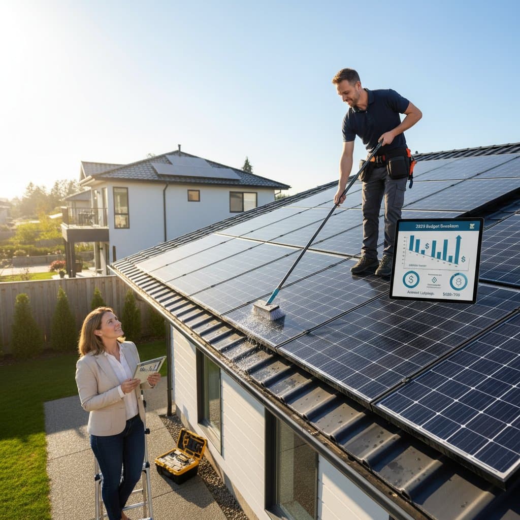 Featured image for Solar Panel Maintenance Costs Less Than You Think