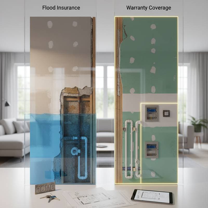 Image for Flood Insurance Excludes What Warranties Cover