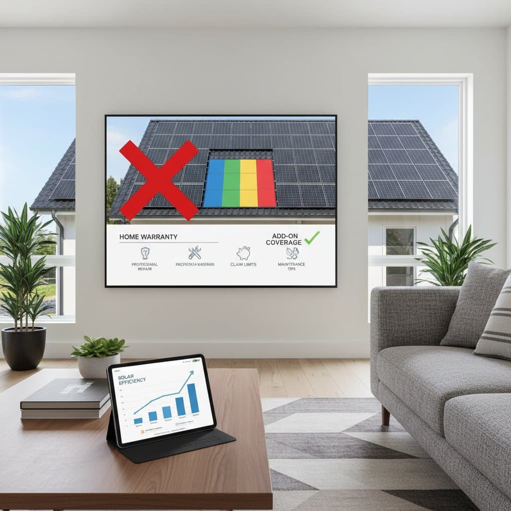 Image for Most Home Warranties Don't Cover Your Solar Panels