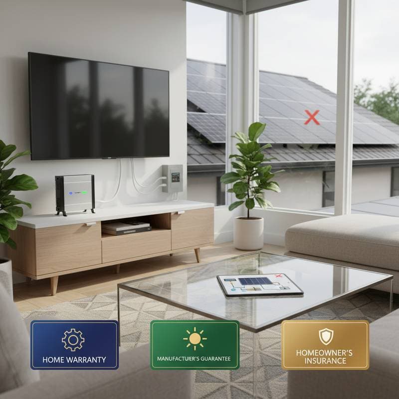 Featured image for Home Warranties Cover Solar Inverters, Not Panels