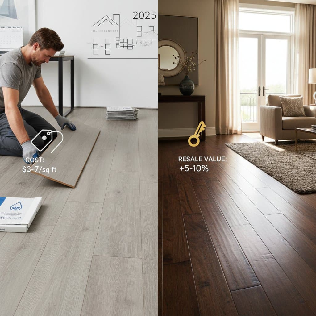 Featured image for LVP Costs Half as Much but Hardwood Wins Resale
