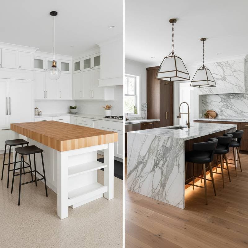 Image for Kitchen Island Costs: $900 Budget vs $18K Premium