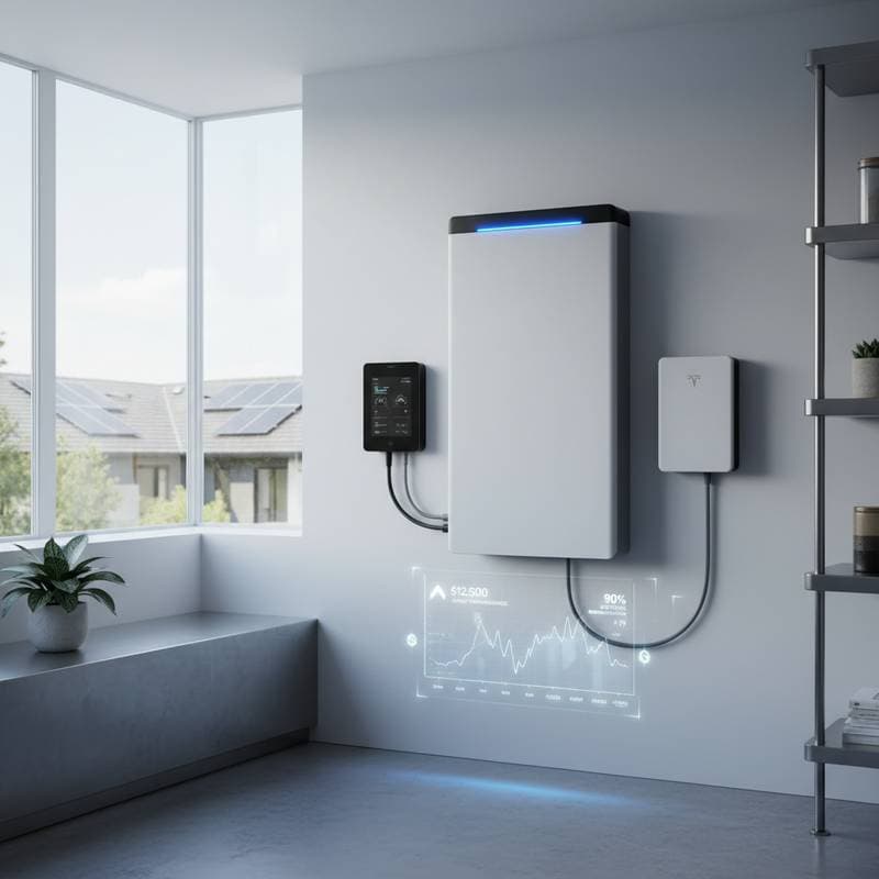 Image for Solar Battery Installation Costs $8K-$18K in 2026