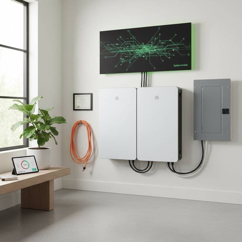 Image for Home Battery Backup Costs $8K-$16K in 2024