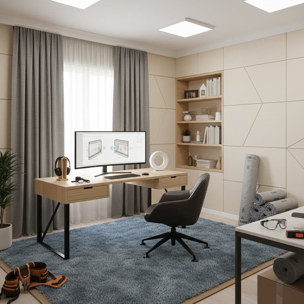 Featured image for Soundproofing a Home Office Costs $3-$6 Per Square Foot