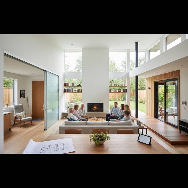 Image for Balancing Privacy and Togetherness in Multi-Gen Homes