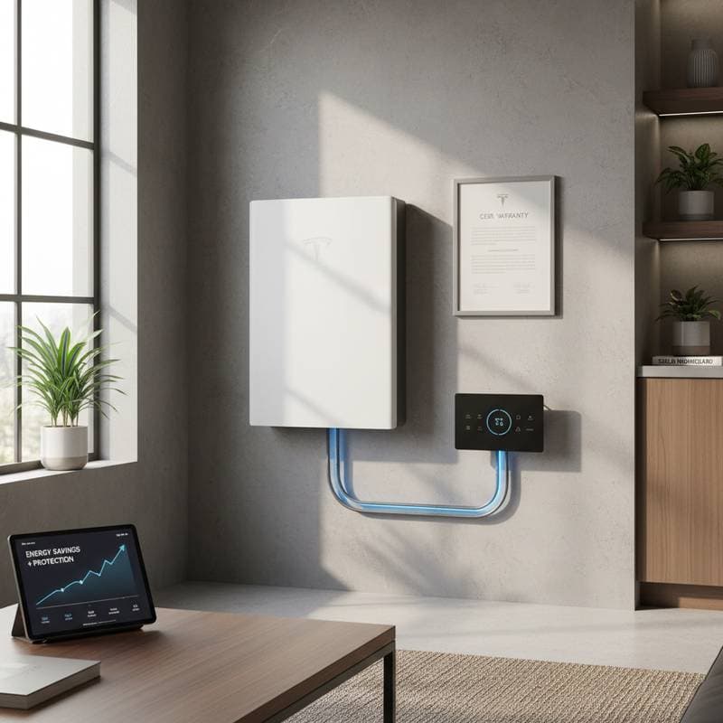 Image for Home Warranty Plans That Cover Tesla Powerwall Repairs