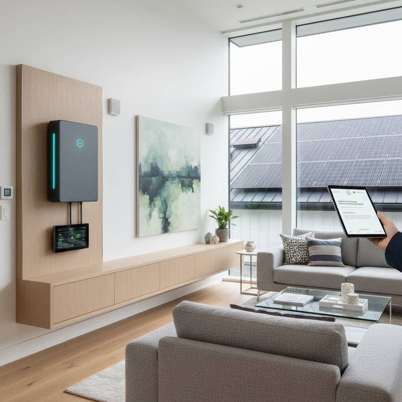 Featured image for Home Warranties Add Solar Panels and Battery Storage