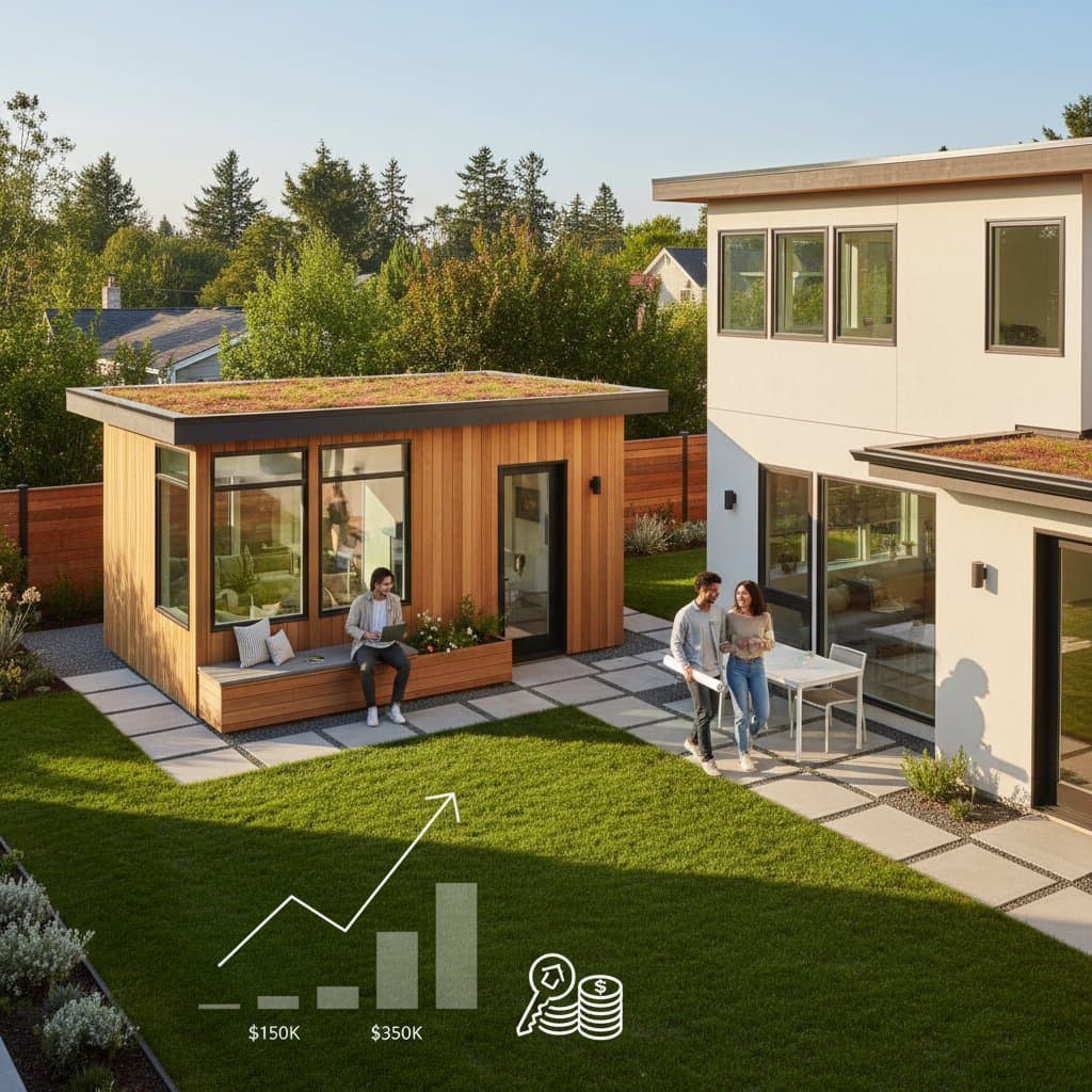 Image for ADU Builds Cost $150K–$350K: What Drives the Price