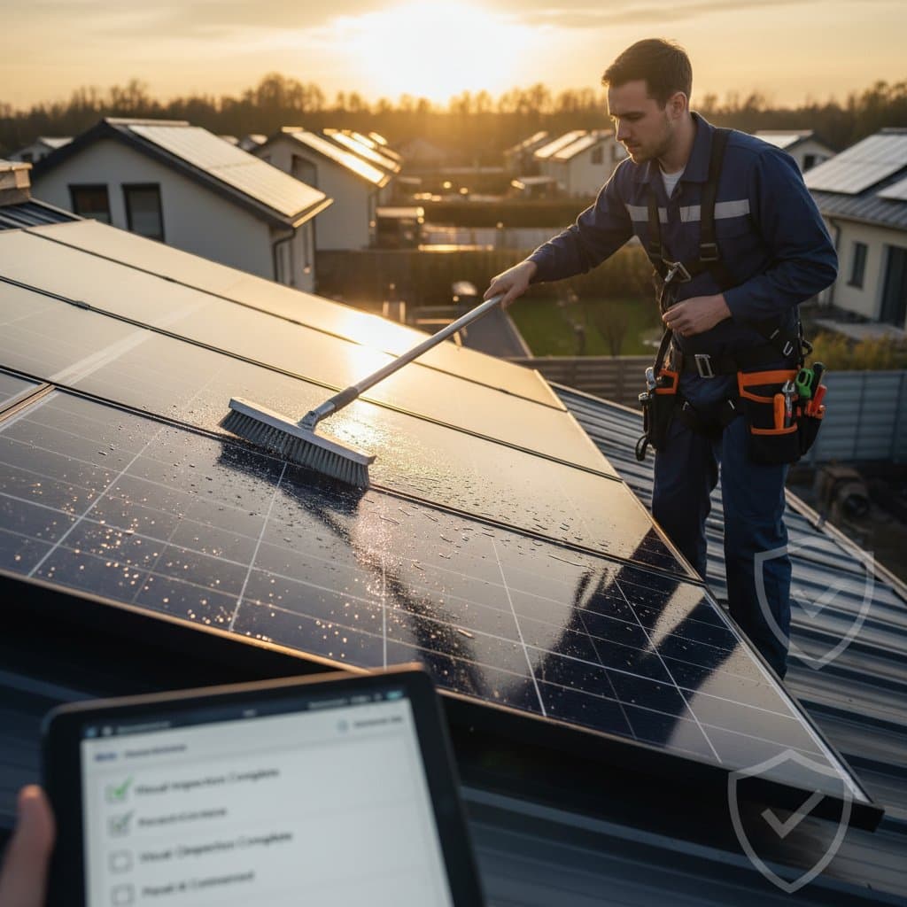 Featured image for Solar Panel Maintenance Prevents Warranty Voids in 2026