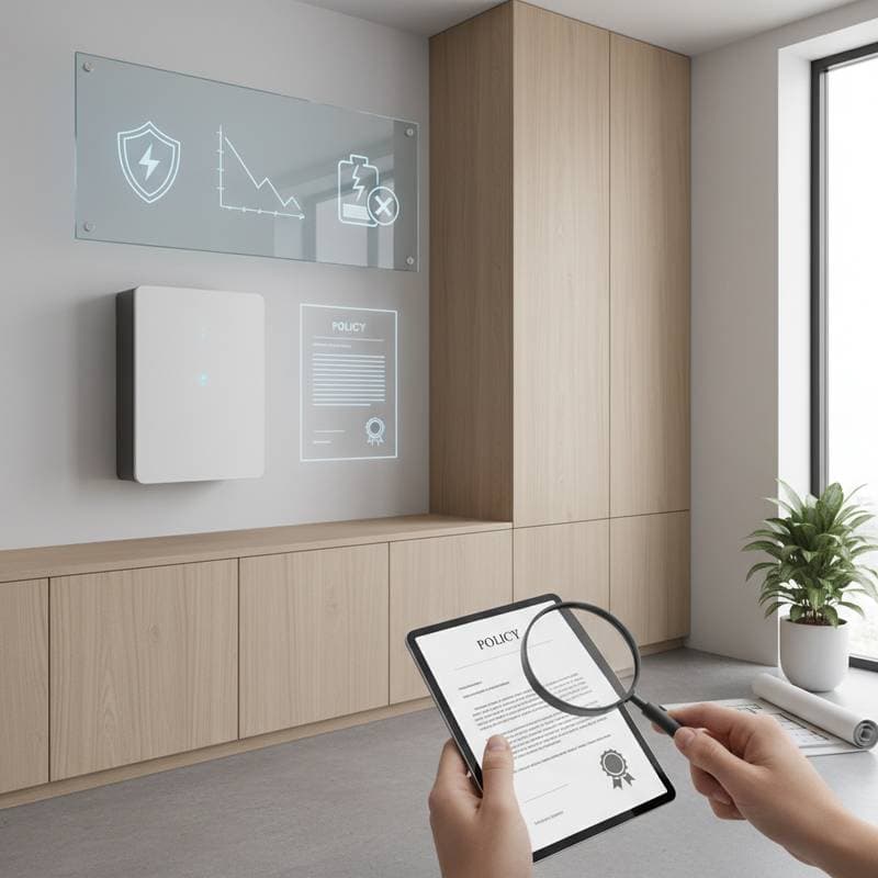 Image for What Home Battery Warranties Actually Cover and Exclude