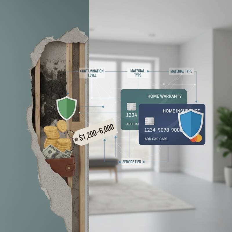 Image for Mold Remediation Costs $1,200-$6,000: Coverage Guide
