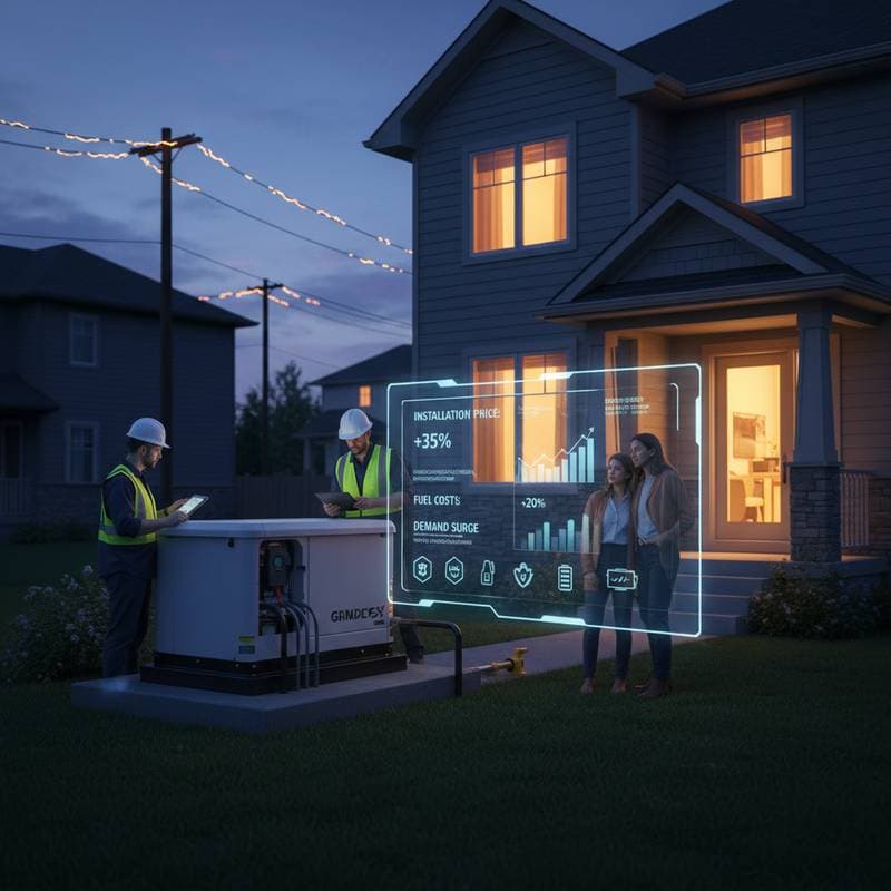 Featured image for Generator Costs Jump as Grid Failures Rise in 2026