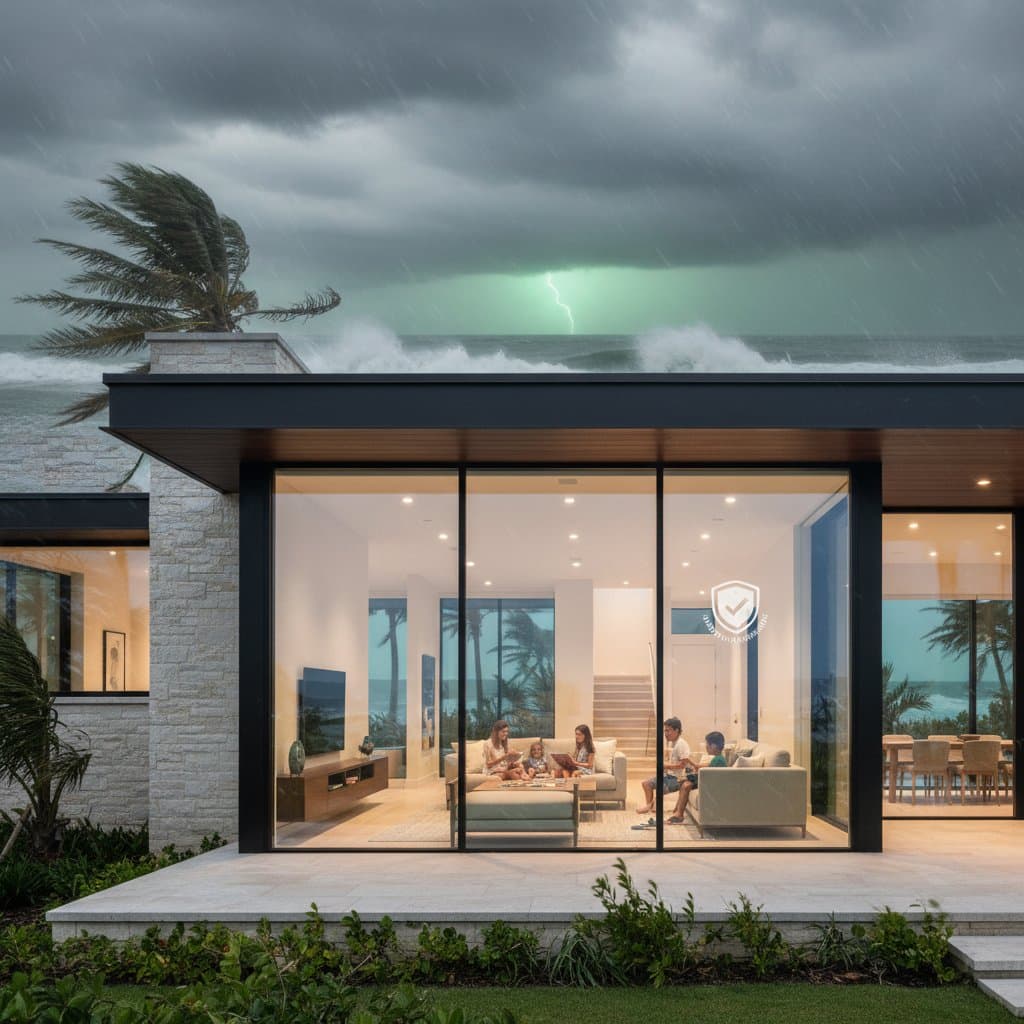 Image for Impact Windows Cut Insurance Costs and Storm Damage