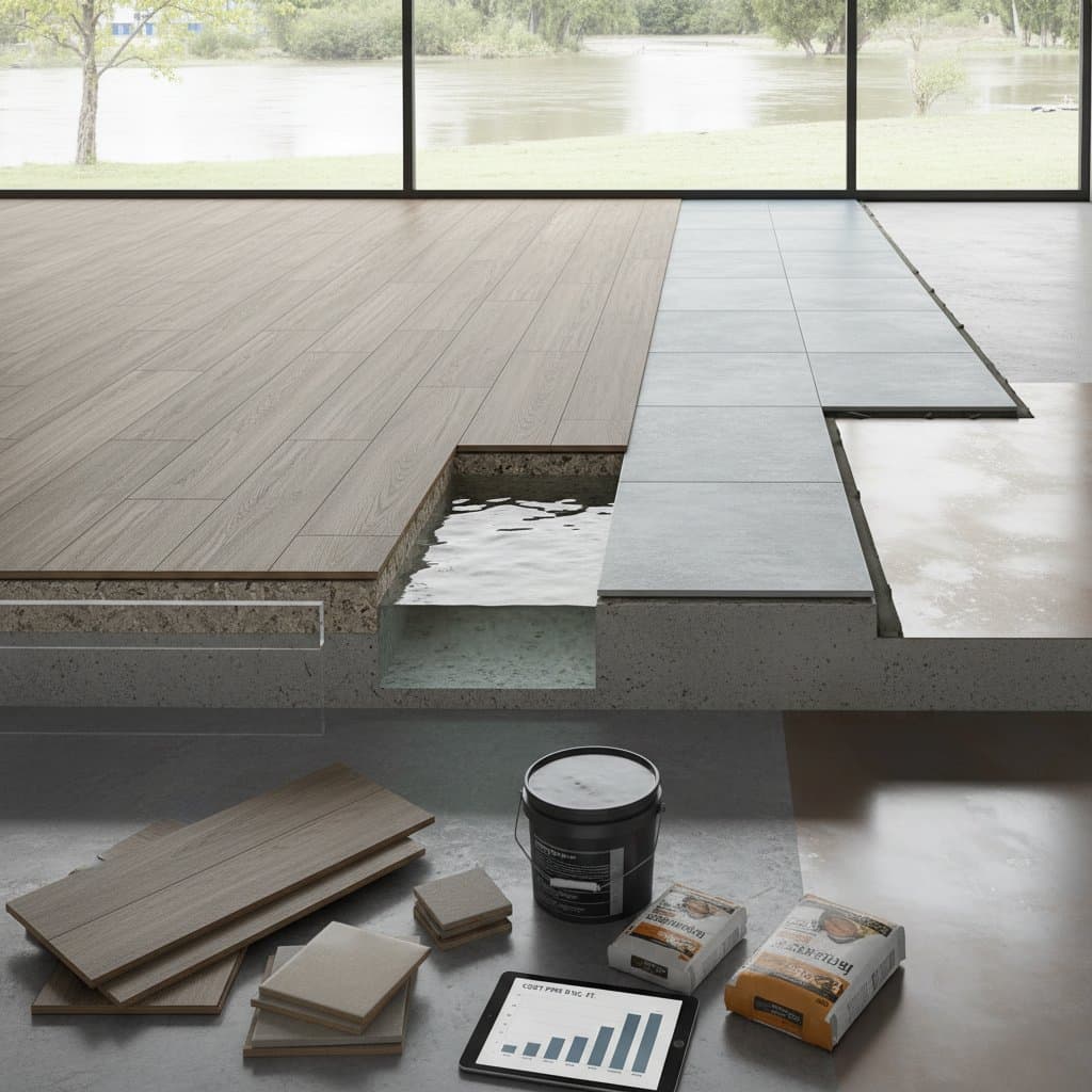 Featured image for Flood-Resistant Flooring: $4-$25 Per Square Foot