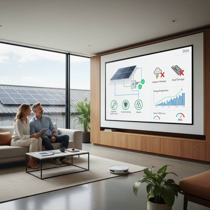 Featured image for What Solar Panel Home Warranties Actually Cover