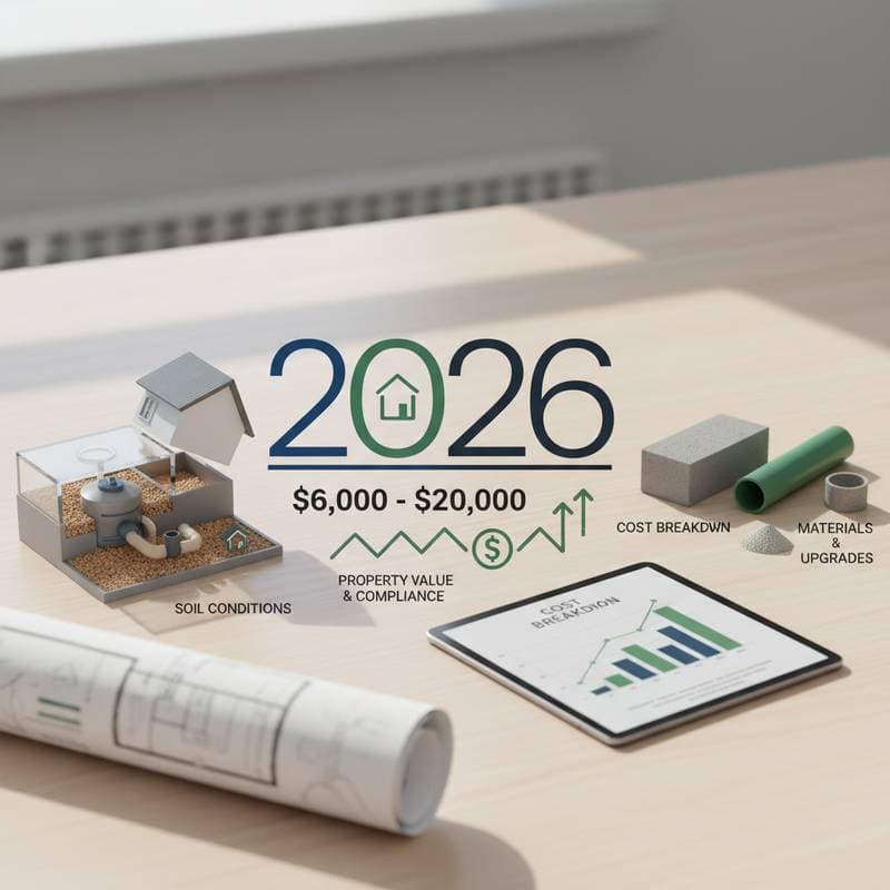 Image for Septic Replacement Runs $6K-$20K in 2026