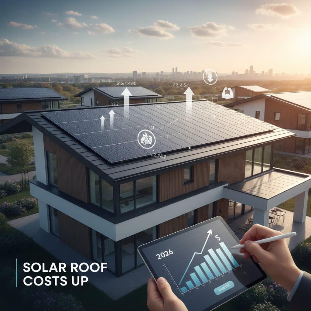 Image for Solar Roof Costs Rise in 2026: What's Changing
