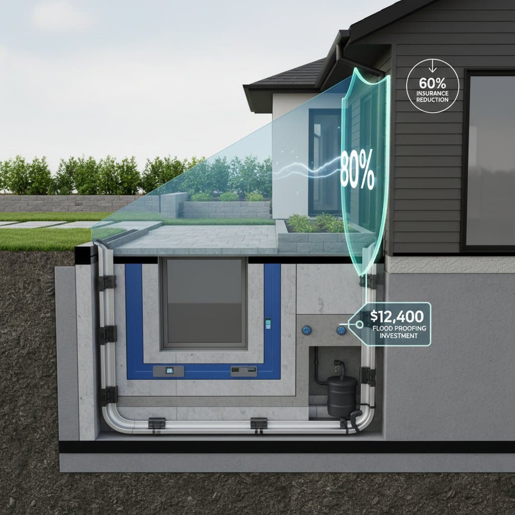Featured image for Flood Proofing Cuts Damage Risk 80% for $12,400