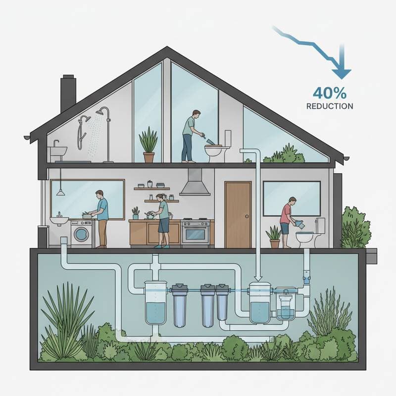 Featured image for Greywater Systems Cut Water Bills Up to 40 Percent
