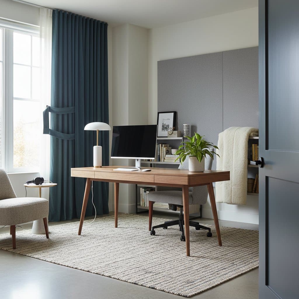 Featured image for Soundproof Your Home Office Without Expensive Renovations