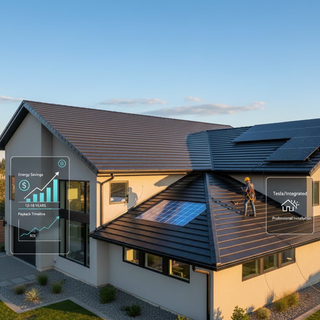 Featured image for Solar Roof Reality: $40K-$80K and Your Payback Timeline