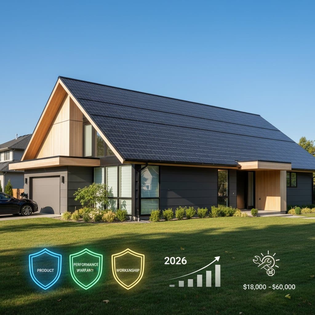 Image for Solar Roof Systems Cost $18K-$60K in 2026