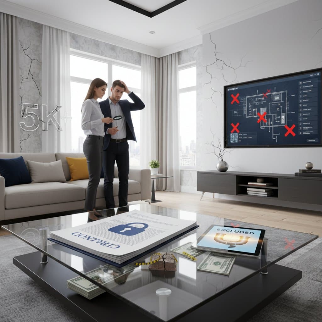 Image for Hidden Home Warranty Exclusions That Cost $5K+