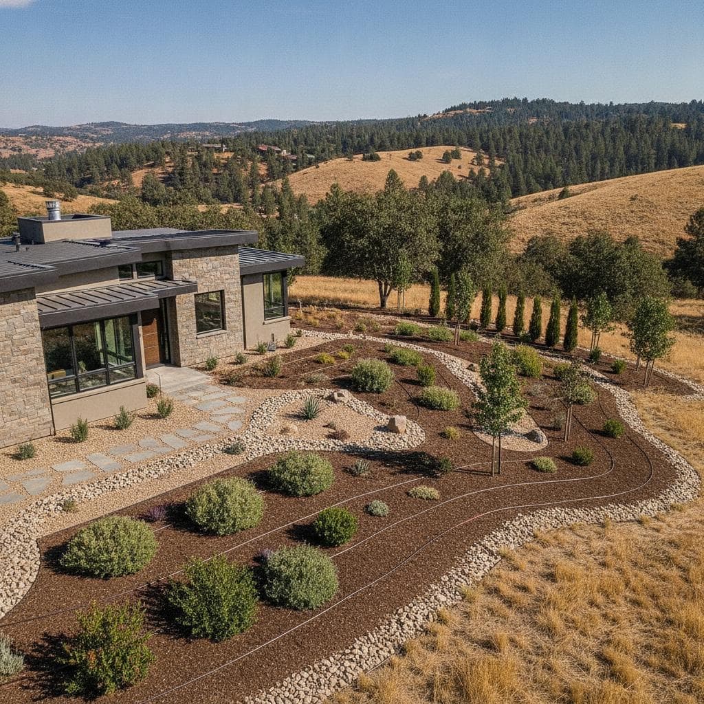 Image for Fire-Resistant Landscaping Cuts Wildfire Risk 80%