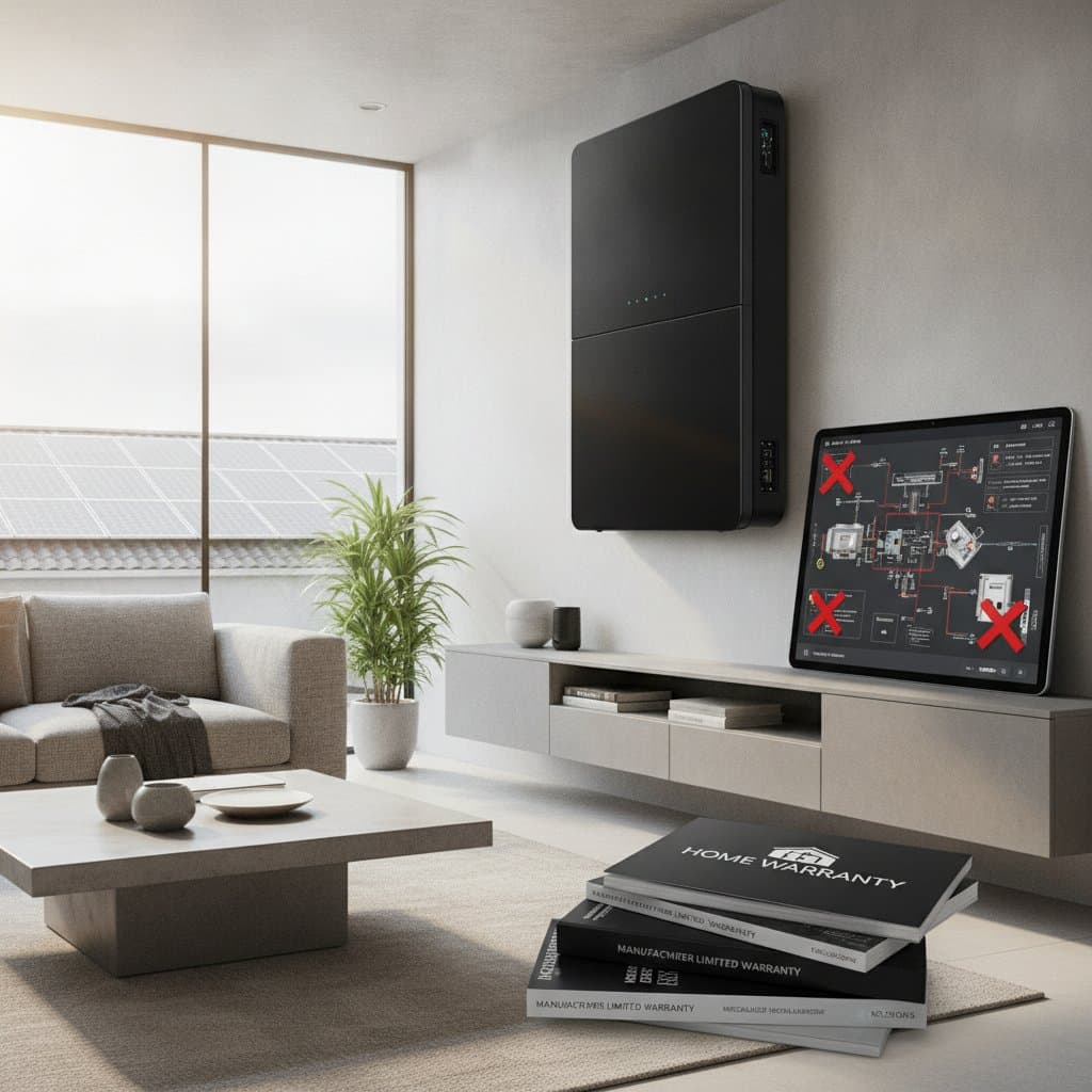 Image for Why Home Warranties Won't Cover Your Solar Battery