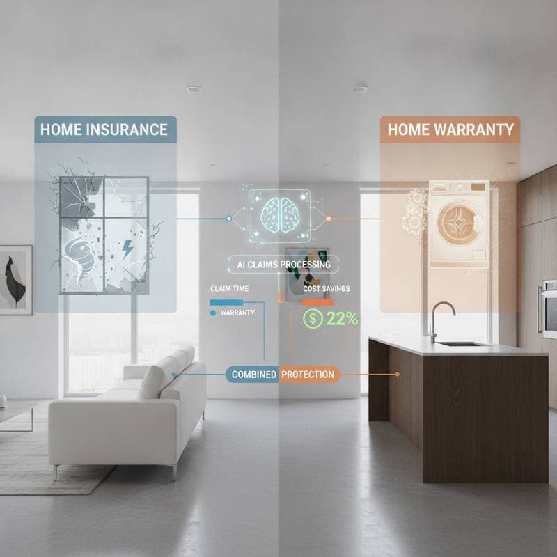 Featured image for Home Warranty vs Insurance: What AI Claims Reveal