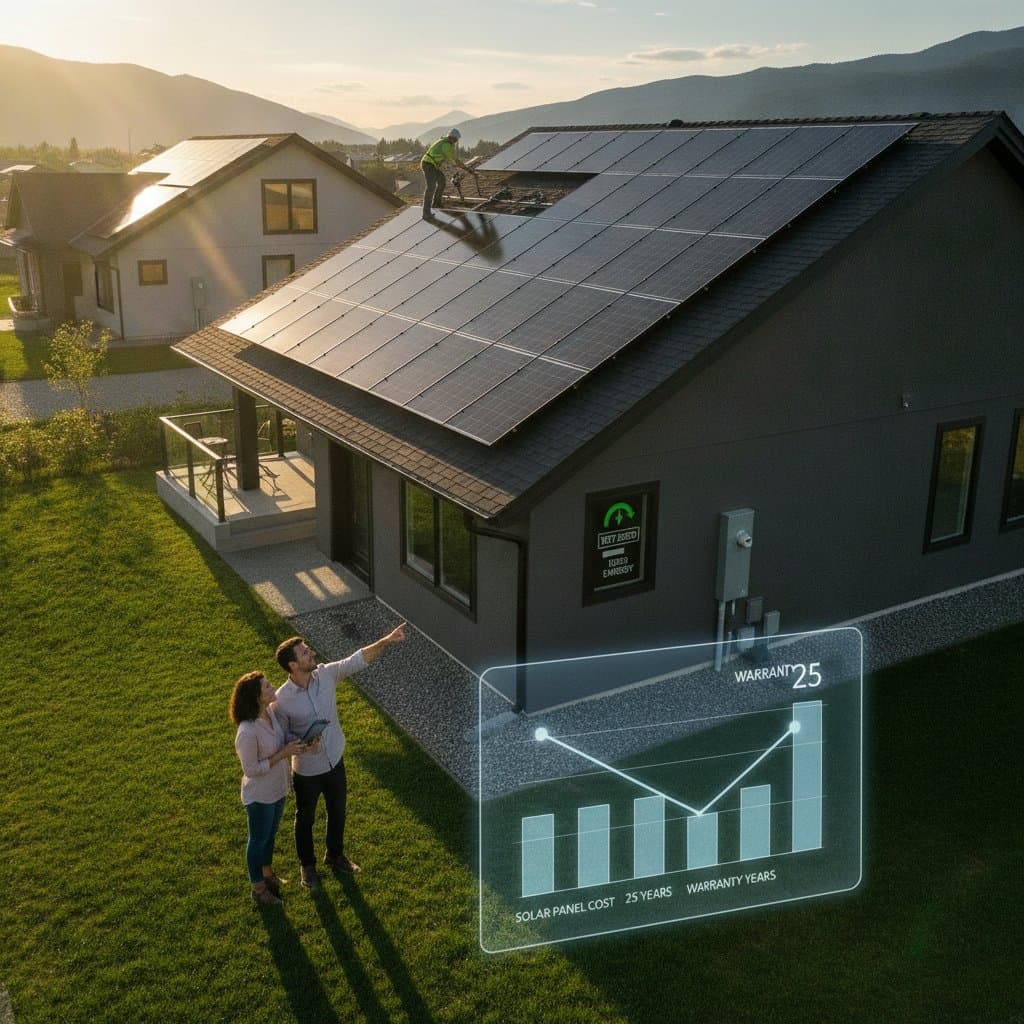 Image for Solar Panel Costs Drop While Warranties Extend to 25 Years