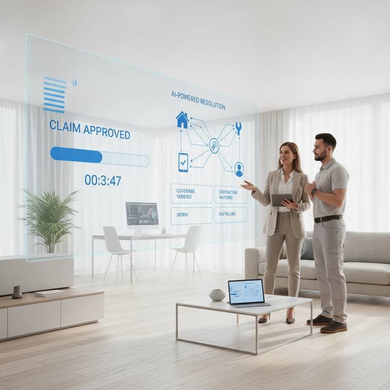 Image for AI Cuts Home Warranty Claim Waits from Days to Hours