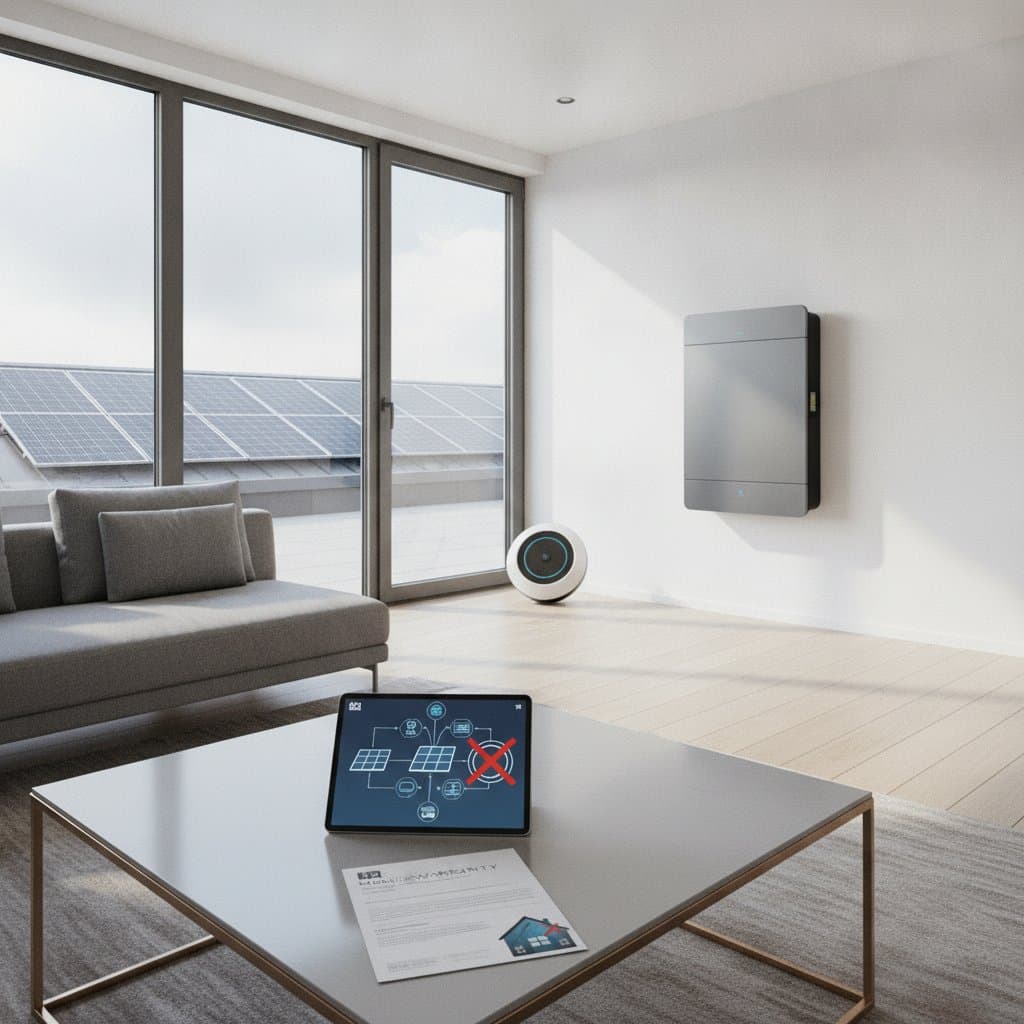 Featured image for Home Warranties Rarely Cover Solar and Battery Systems