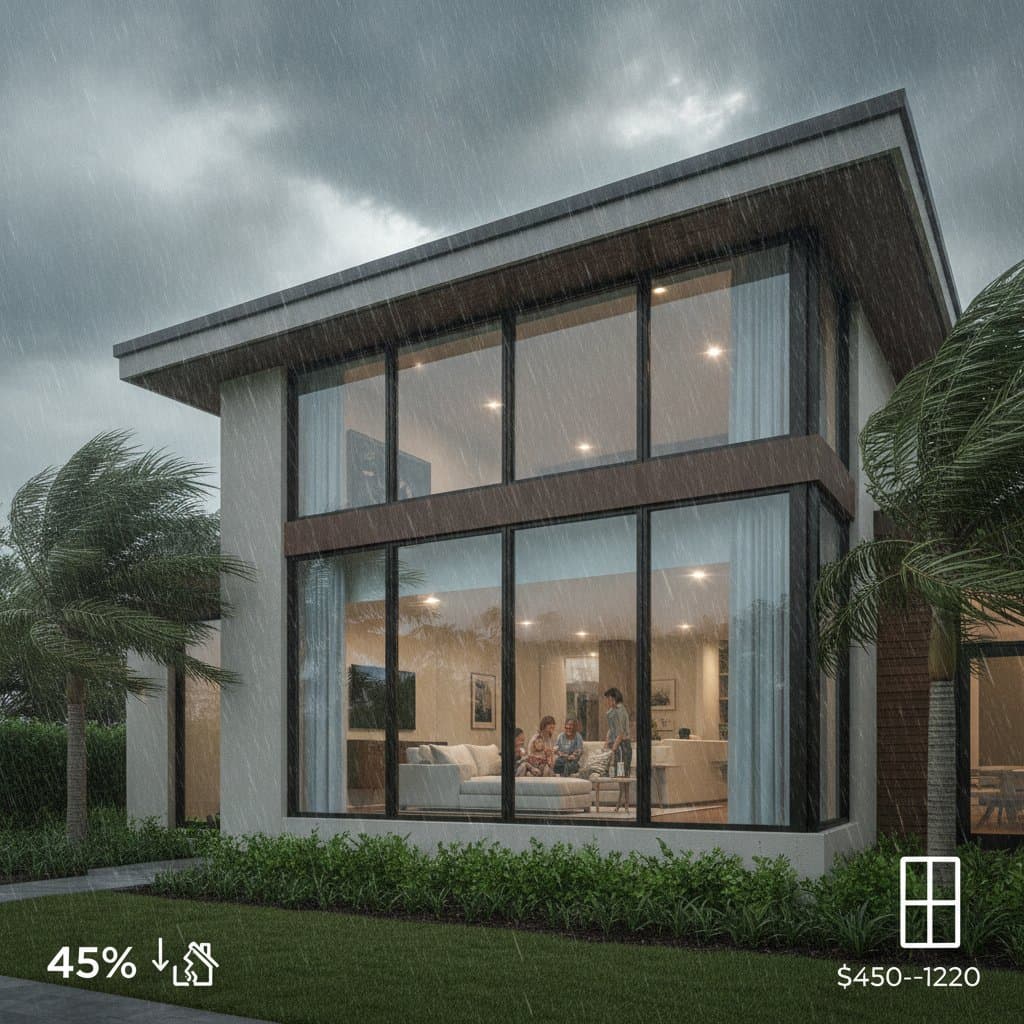 Featured image for Hurricane Windows Cut Storm Damage Risk by 45 Percent